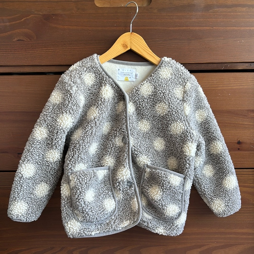4-5T Sherpa fleece jacket
